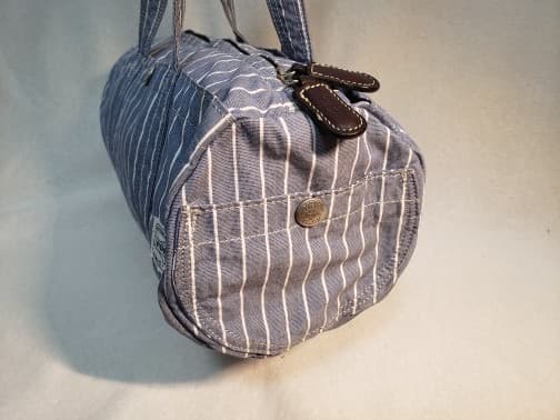 PORTER 70周年記念 ミニボストンバッグ ストライプ