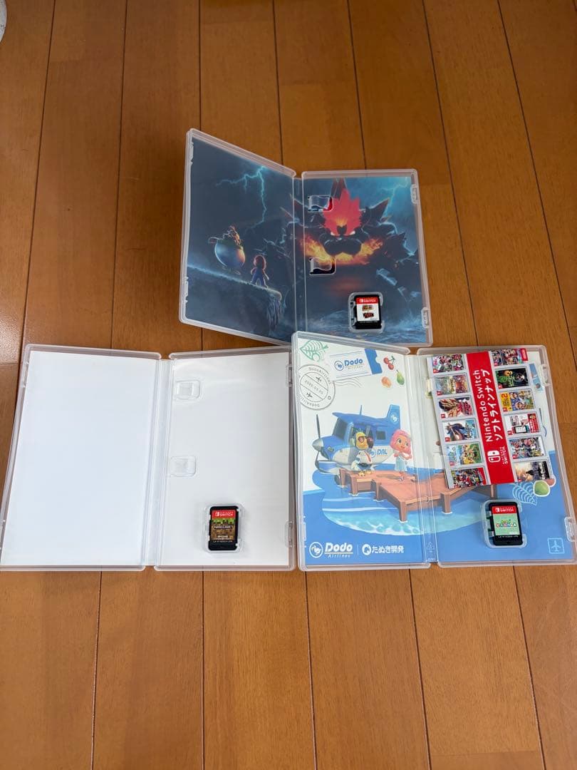 【人気ソフト3本セット】Switchスーパーマリオ3Dワールド＋マイクラ＋あつ森