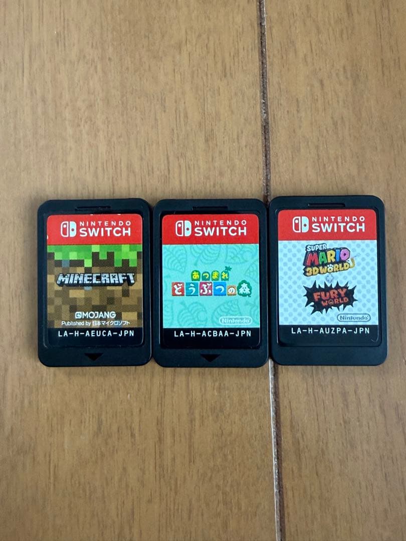 【人気ソフト3本セット】Switchスーパーマリオ3Dワールド＋マイクラ＋あつ森