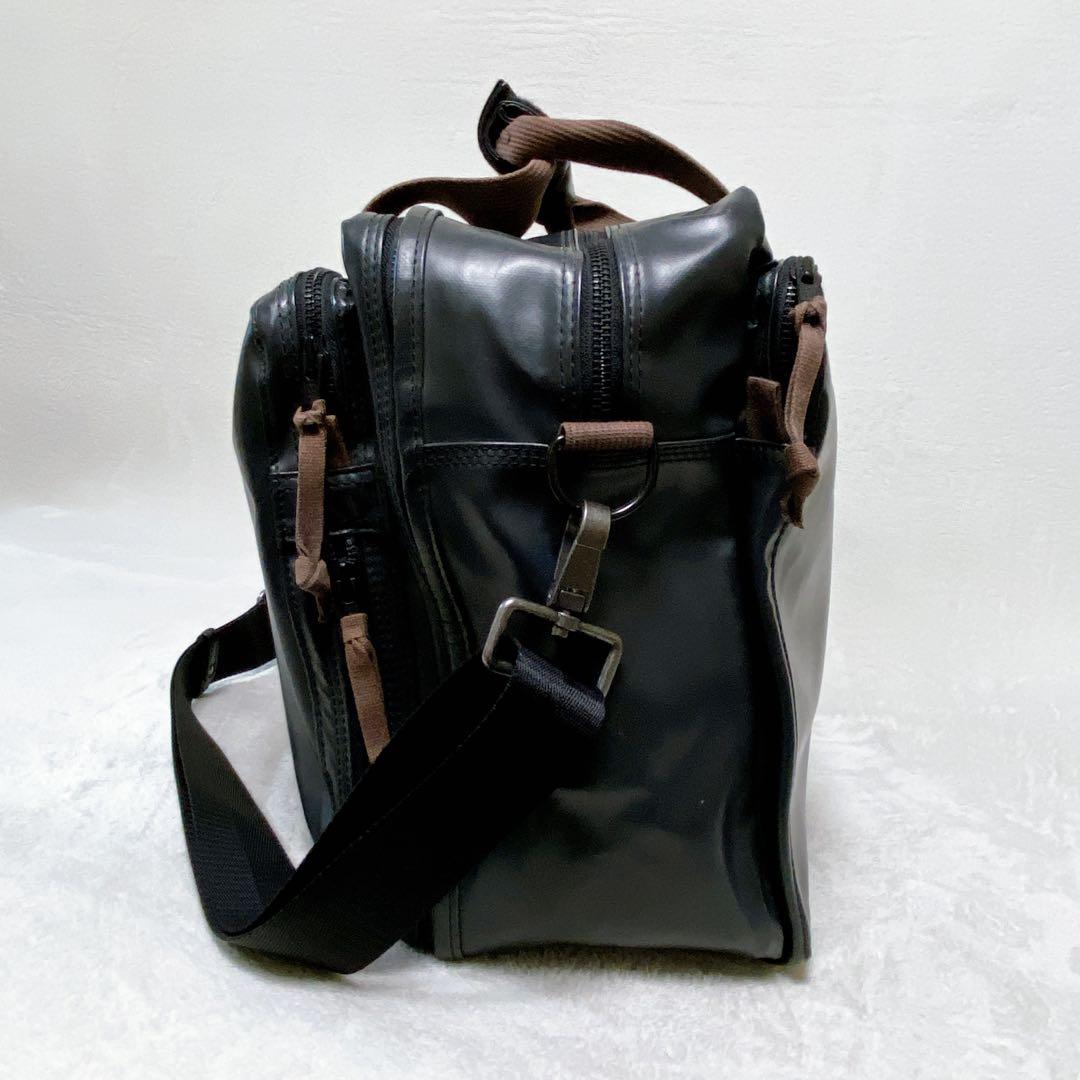 希少　LUGGAGELABEL　 2WAYオーバーナイター　赤バッテン　山口タグ