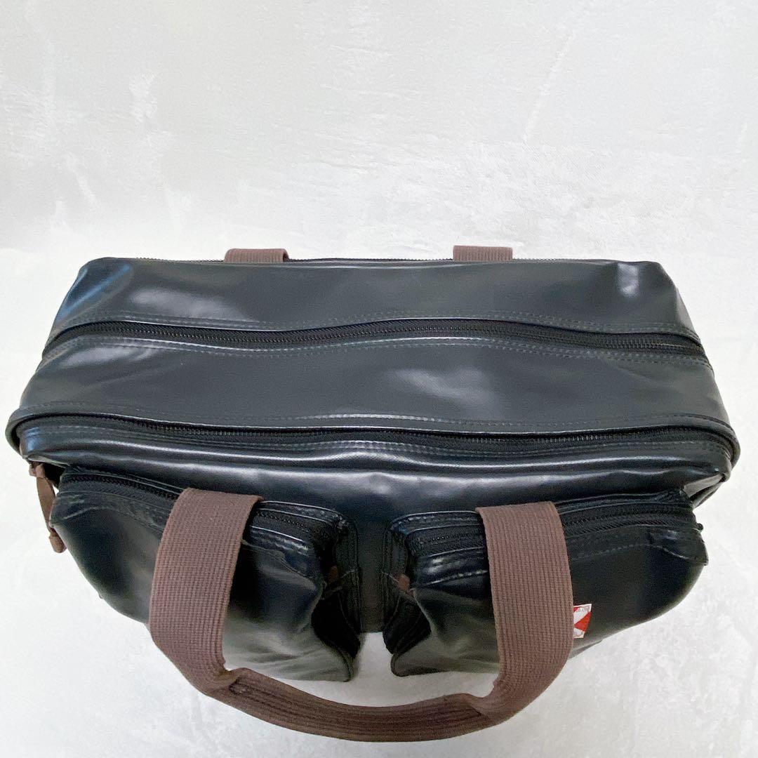 希少　LUGGAGELABEL　 2WAYオーバーナイター　赤バッテン　山口タグ