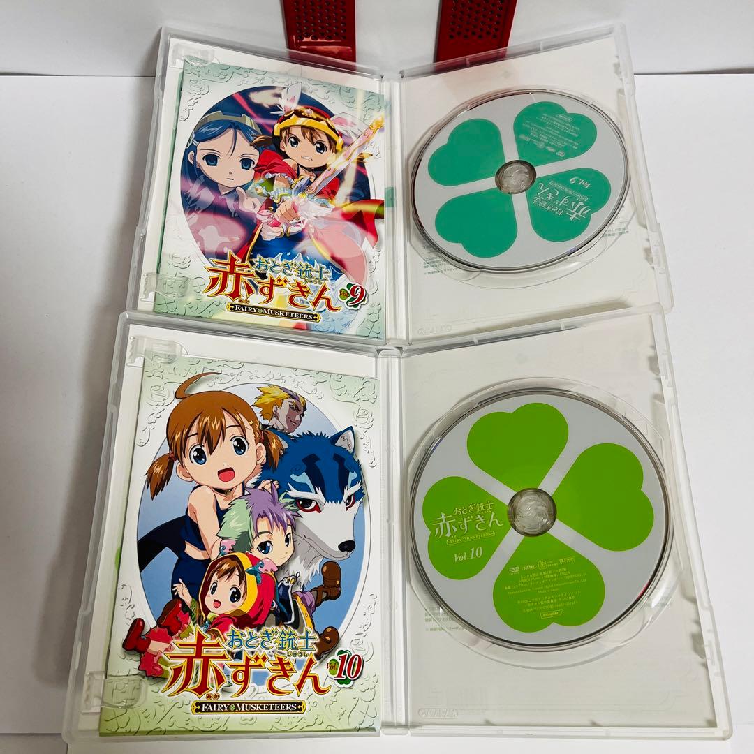 アニメDVD おとぎ銃士 赤ずきん 全13巻セット　背表紙に日焼け有り