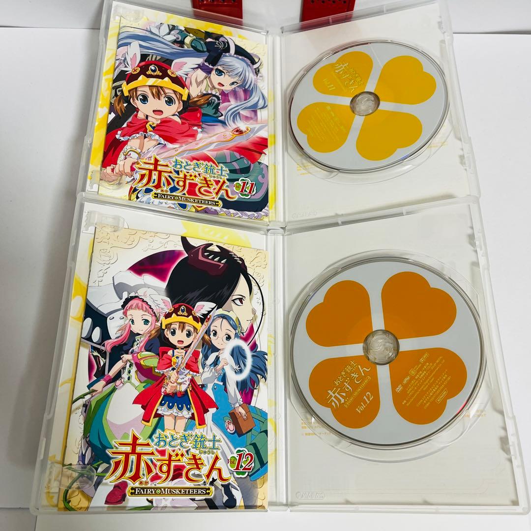 アニメDVD おとぎ銃士 赤ずきん 全13巻セット　背表紙に日焼け有り