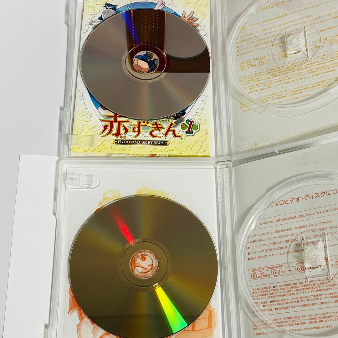 アニメDVD おとぎ銃士 赤ずきん 全13巻セット　背表紙に日焼け有り