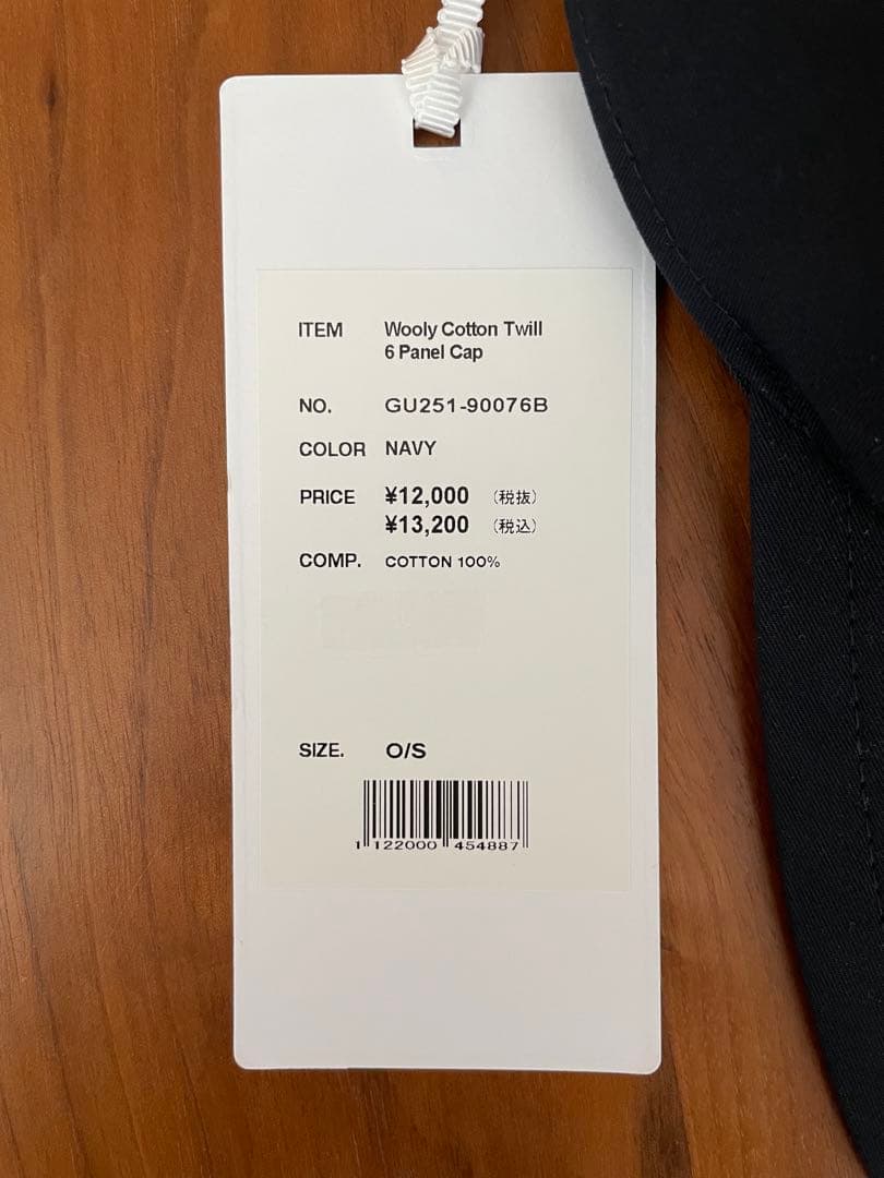 帽子 Graphpaper Wooly Cotton Twill 6 PanelCap