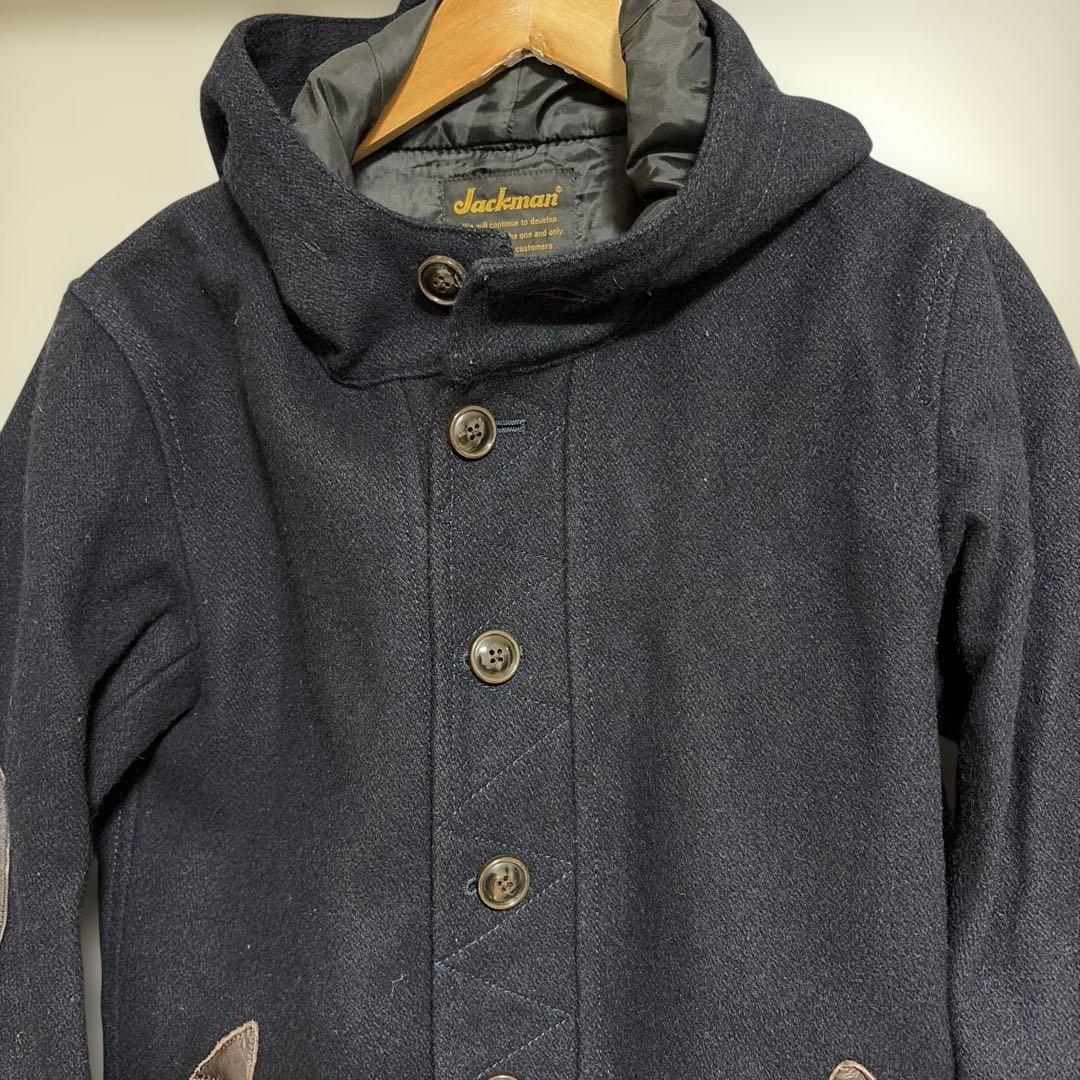 JACKMAN WOOL COAT JACKET タナベメリヤス　ジャックマン