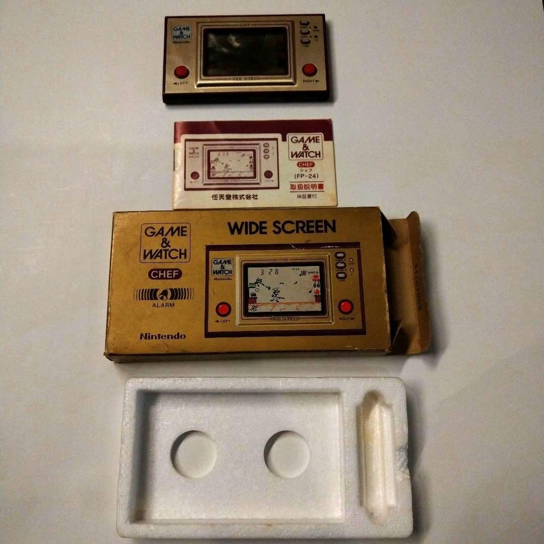 Nintendo GAME & WATCH CHEF　電池付き