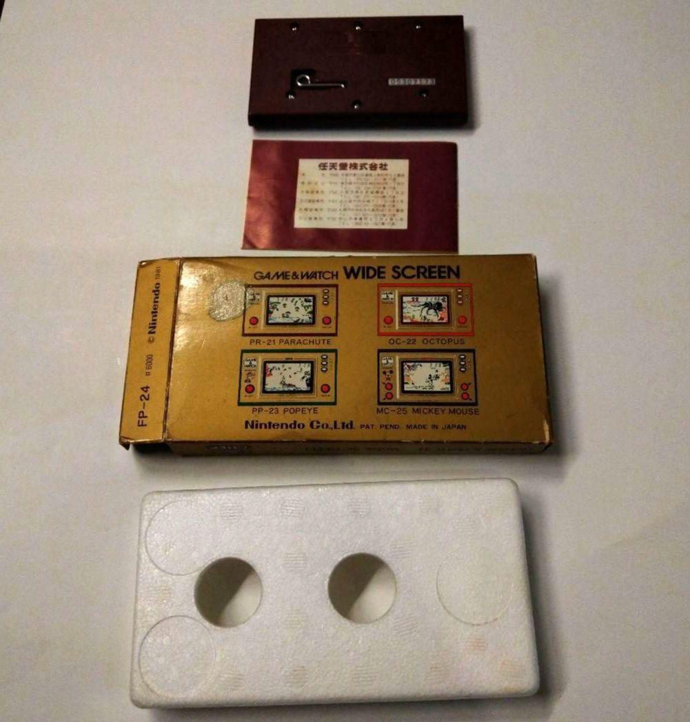 Nintendo GAME & WATCH CHEF　電池付き