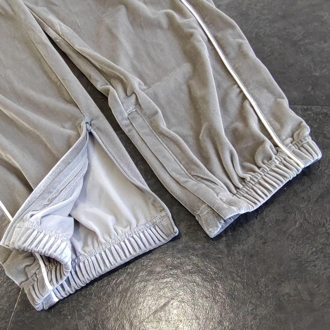 【プロクラブ シルバー】ベロア トラックパンツ ジャージ ビッグサイズ 2XL