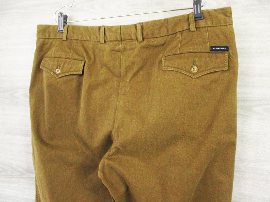 BURBERRY●バーバリー＜ビッグサイズ コットンパンツ＞MP1510t
