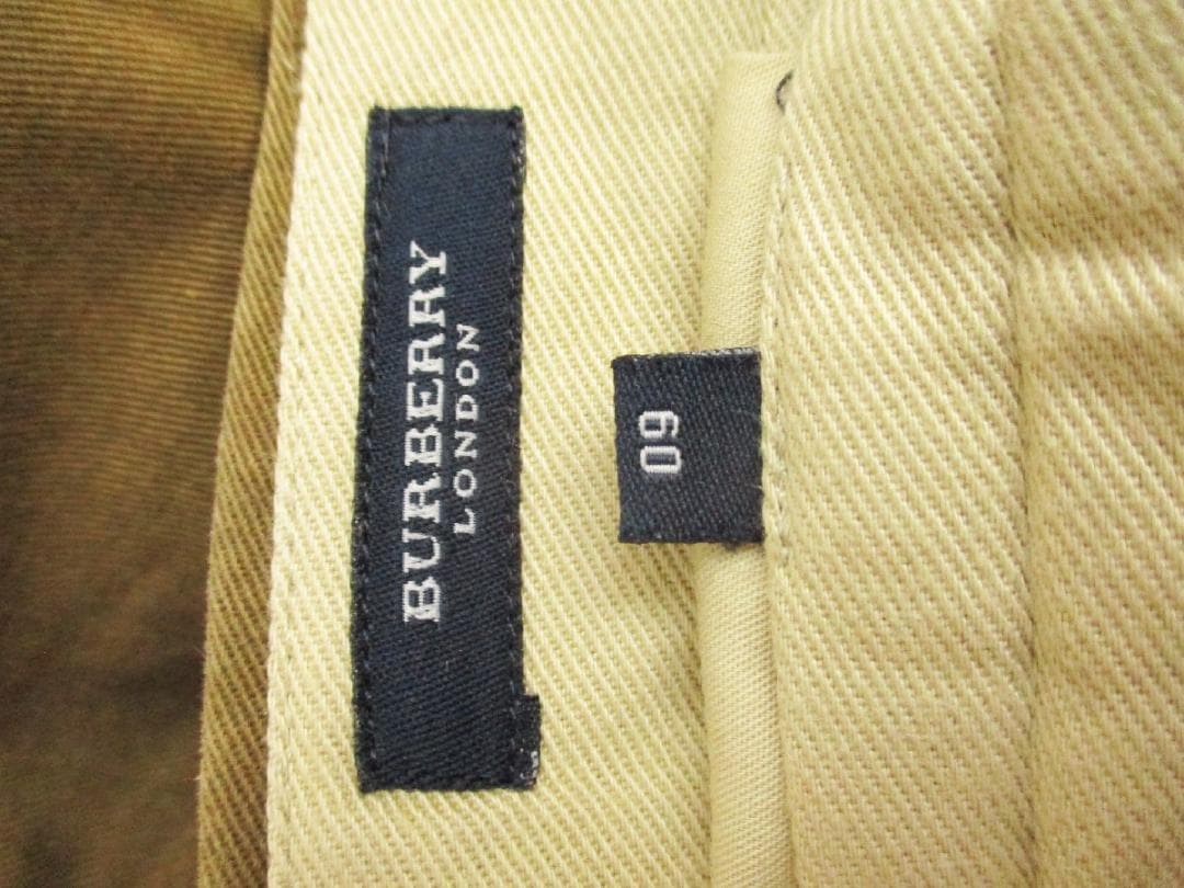 BURBERRY●バーバリー＜ビッグサイズ コットンパンツ＞MP1510t