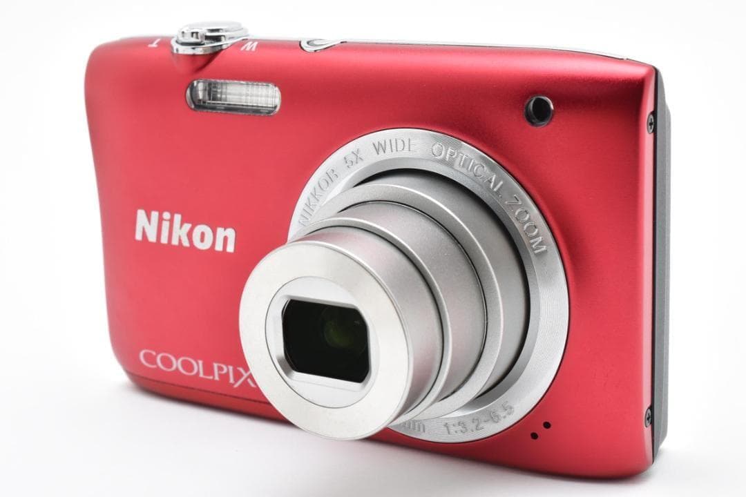 【お値下げ歓迎・美品】　ニコン　Nikon COOLPIX S2900 レッド