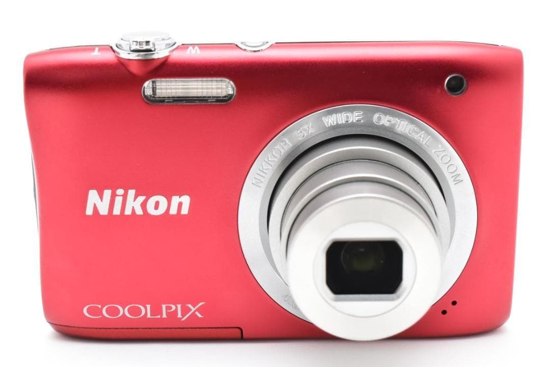 【お値下げ歓迎・美品】　ニコン　Nikon COOLPIX S2900 レッド