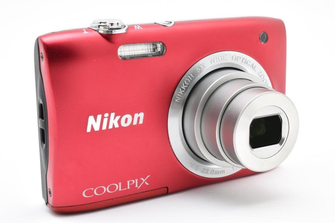 【お値下げ歓迎・美品】　ニコン　Nikon COOLPIX S2900 レッド