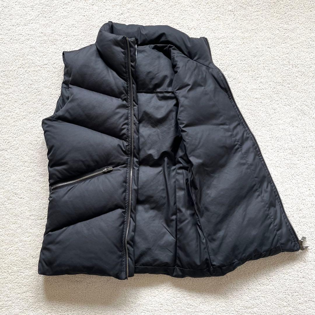 【良品】wjk (246 ny11) ダウンベスト ブラック (S)