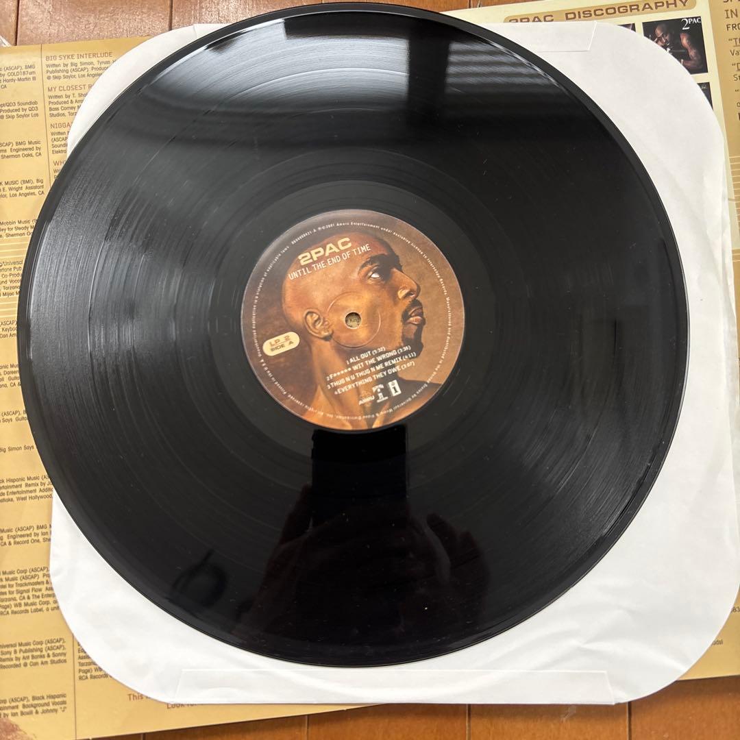 2PAC UNTIL THE END OF TIME レコード