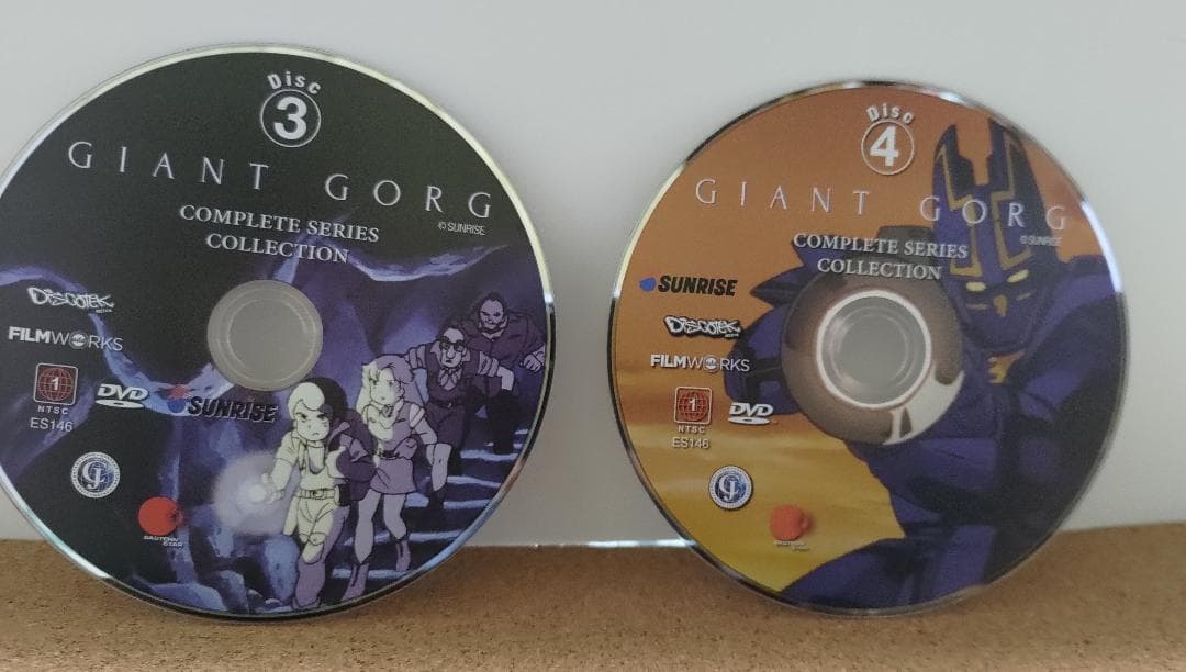 【値引き中】巨神ゴーグ DVD4枚組 全26話　北米版