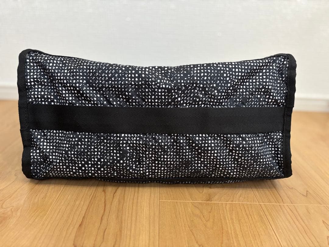 【未使用】LeSportsac ドットニュアンス柄 ボストンバッグ 黒ショルダー