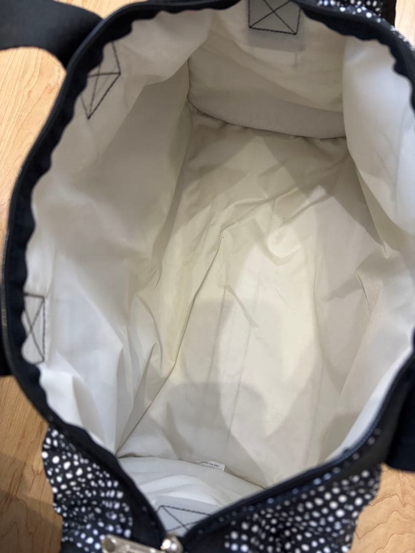 【未使用】LeSportsac ドットニュアンス柄 ボストンバッグ 黒ショルダー