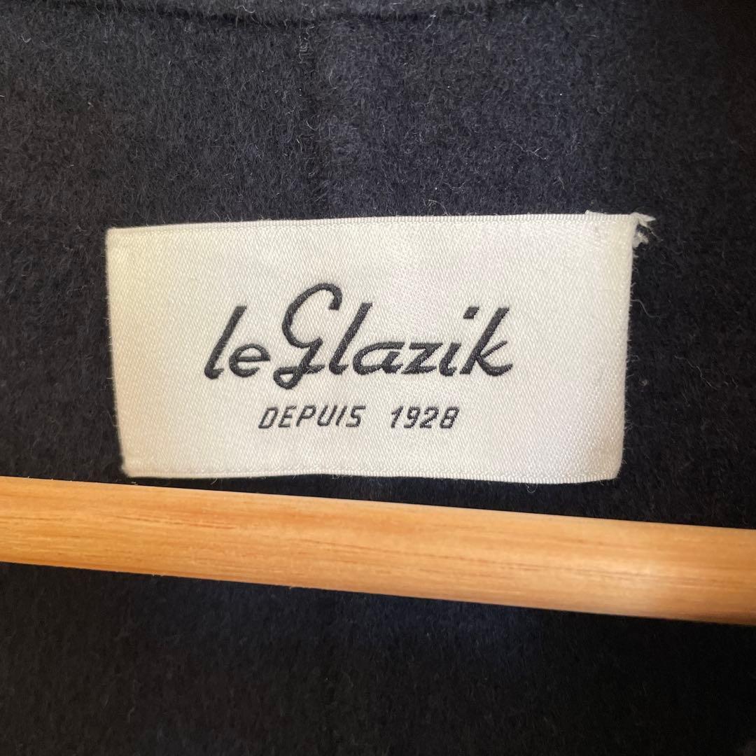 le Glazik ネイビー ロングコート