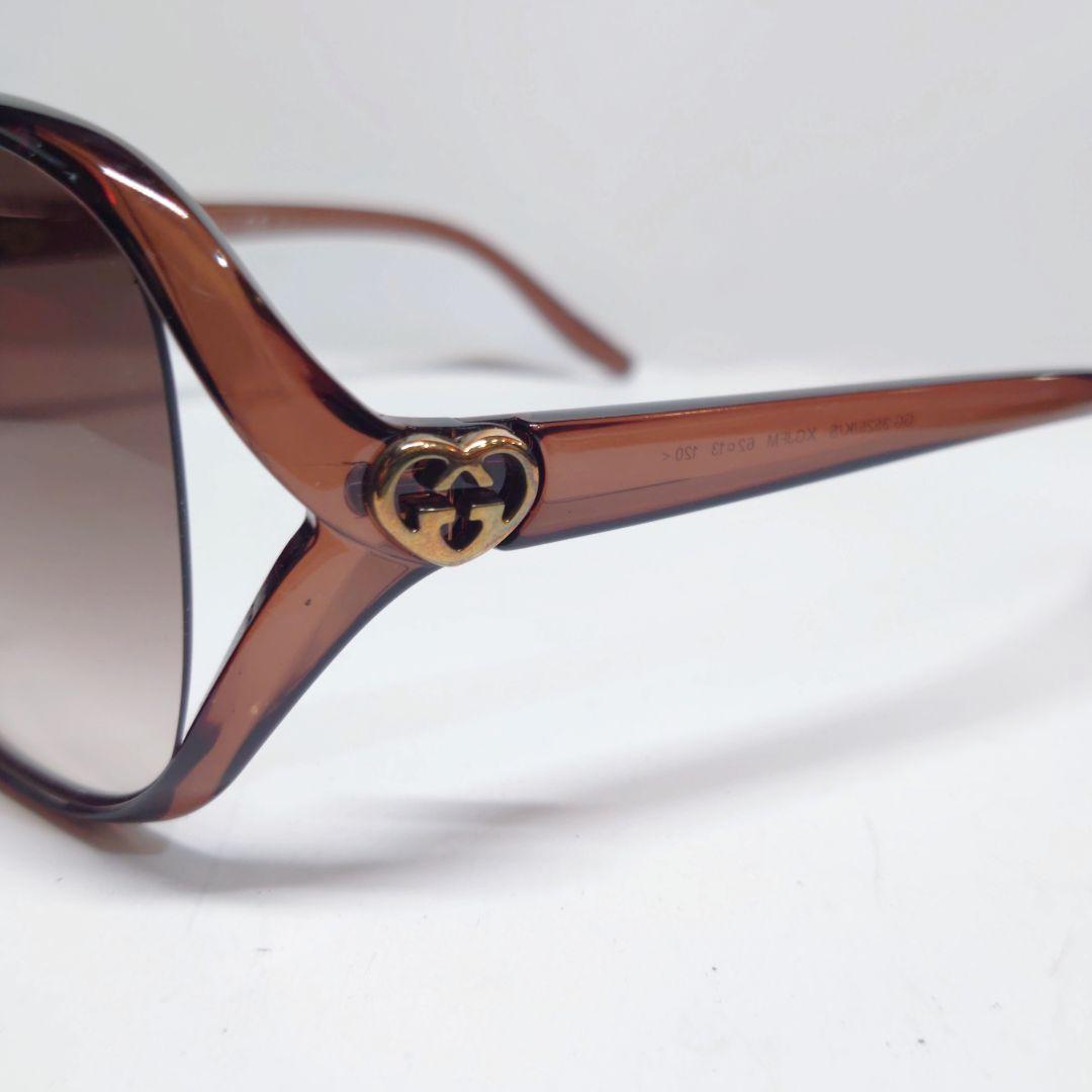 ✨美品✨GUCCI GG3525/K/S ブラウン ラブリーハート サングラス