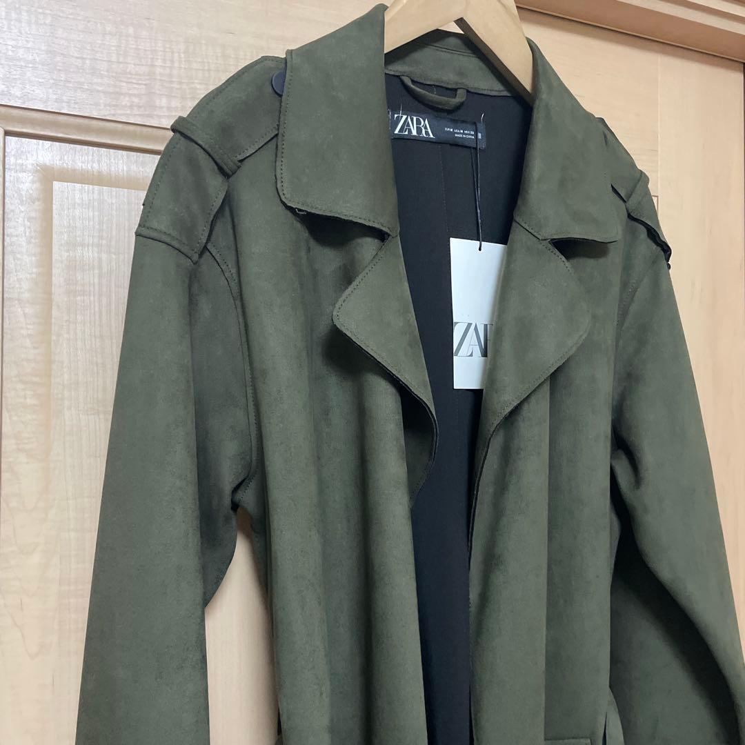☆ここあ⭐︎2点おまとめ　新品　ZARA トレンチコート　ロングベスト
