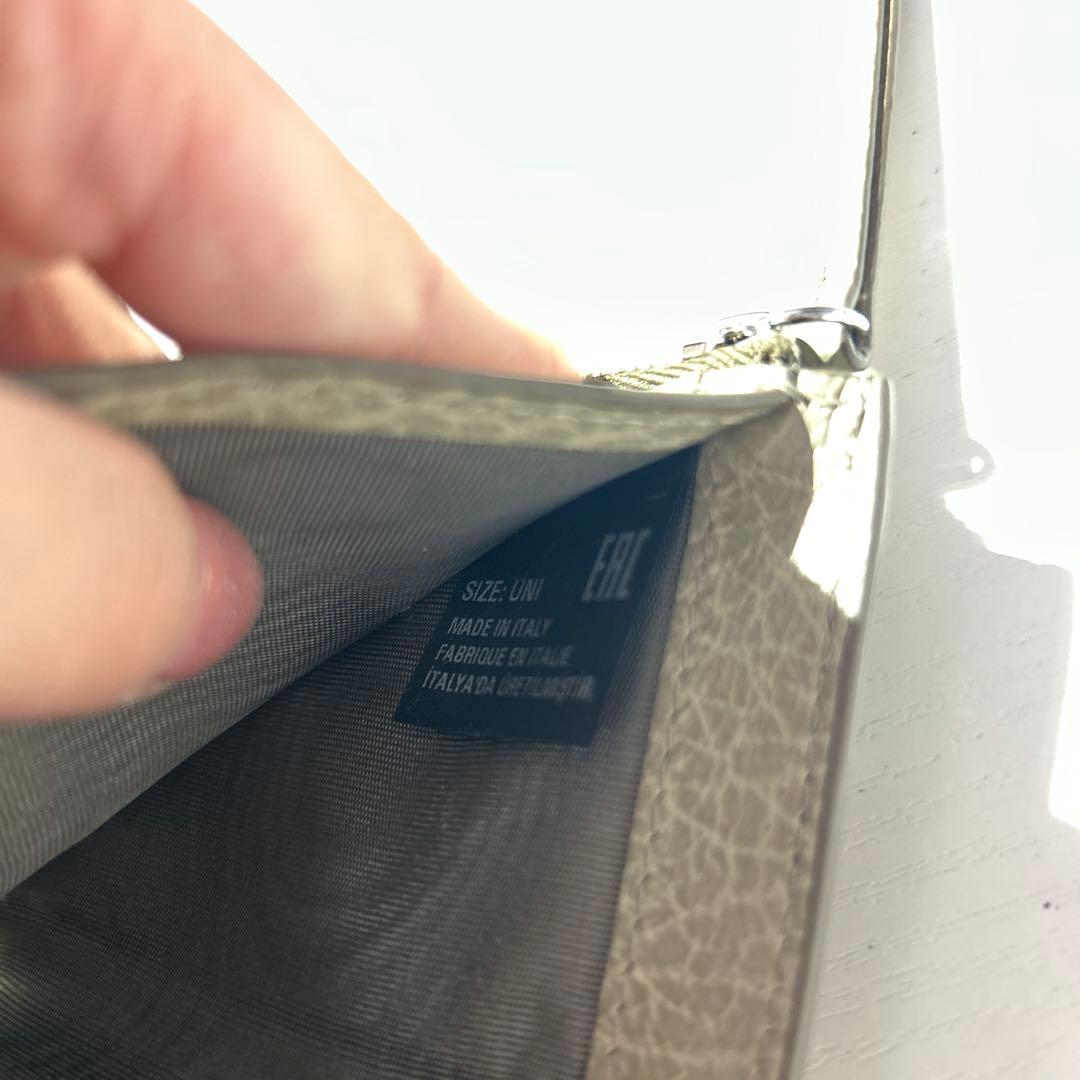 Maison Margiela 4ステッチ 三つ折り財布 グレージュ　人気カラー