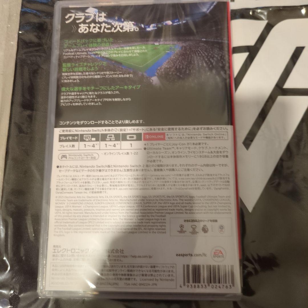 EA SPORTS FC26 Nintendo Switch 初回特典付き　新品