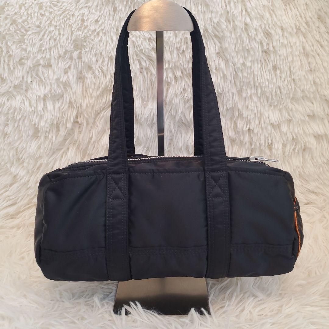 ⭐極美品⭐PORTER タンカー ミニ ドラムバッグ 黒 Sサイズ