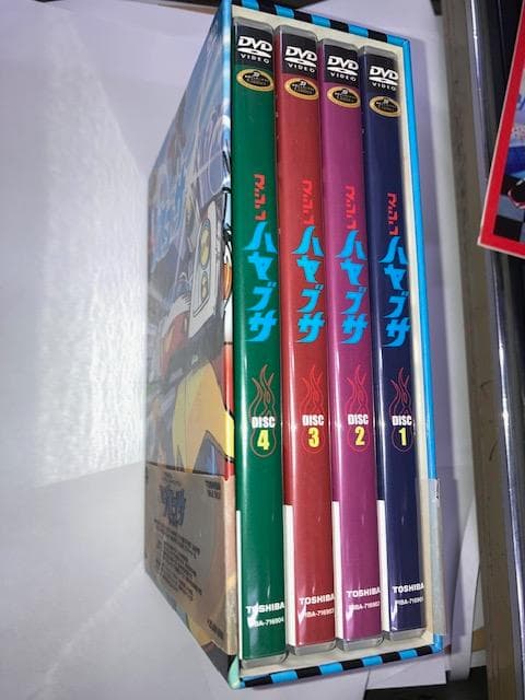 東映アニメ　マシンハヤブサ DVD BOX 4巻セット 初回限定生産 全21話