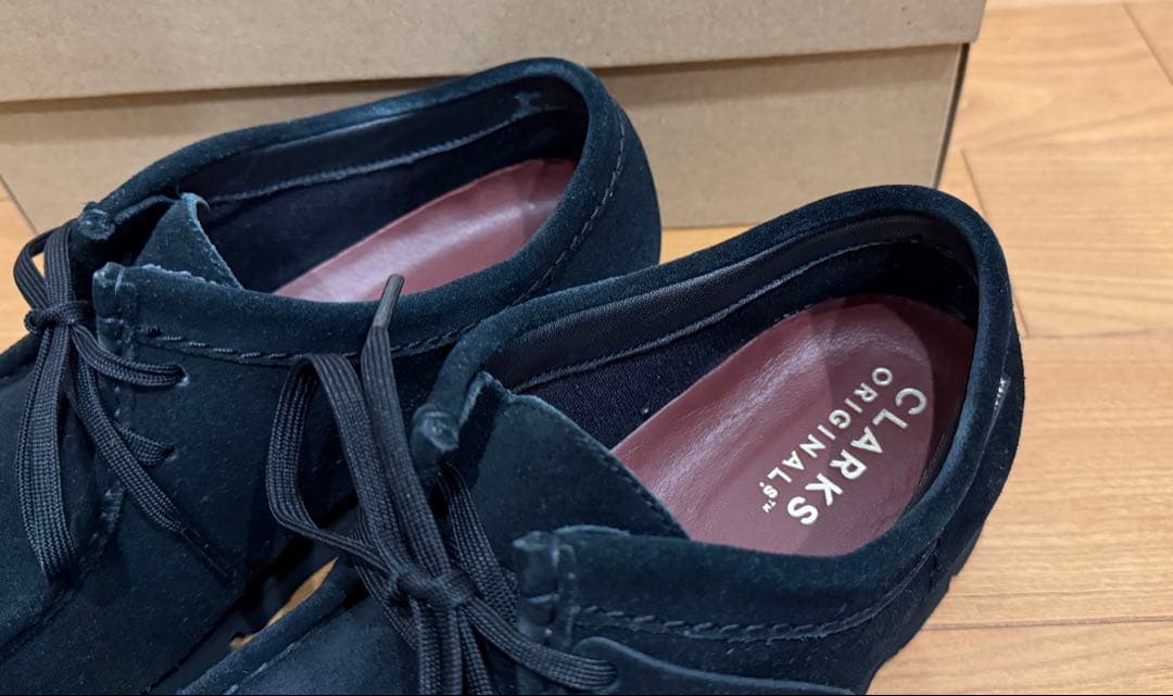 ま*う様 クラークス ワラビー GORE-TEX UK8.5