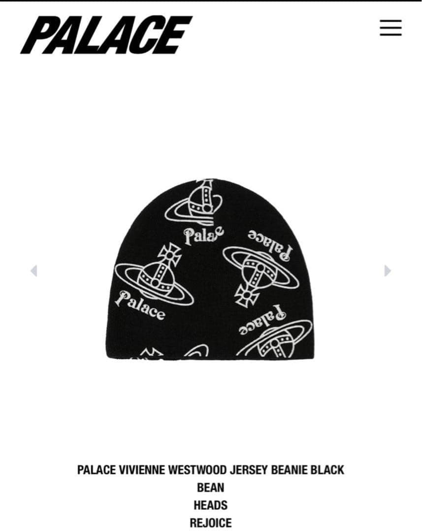 帽子 Palace Vivienne Westwood Beanie