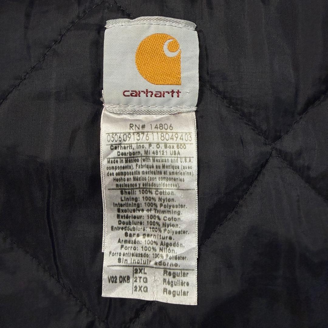 希少■carhartt カーハート 00s ダックベスト フェード 雰囲気◎