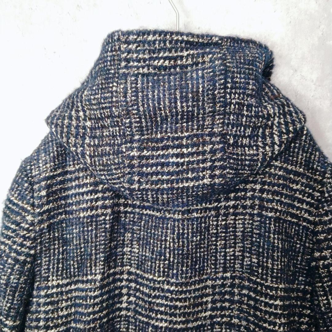 JOSEPH ABBOUD アルパカ モヘア ダッフルコート M フード付き