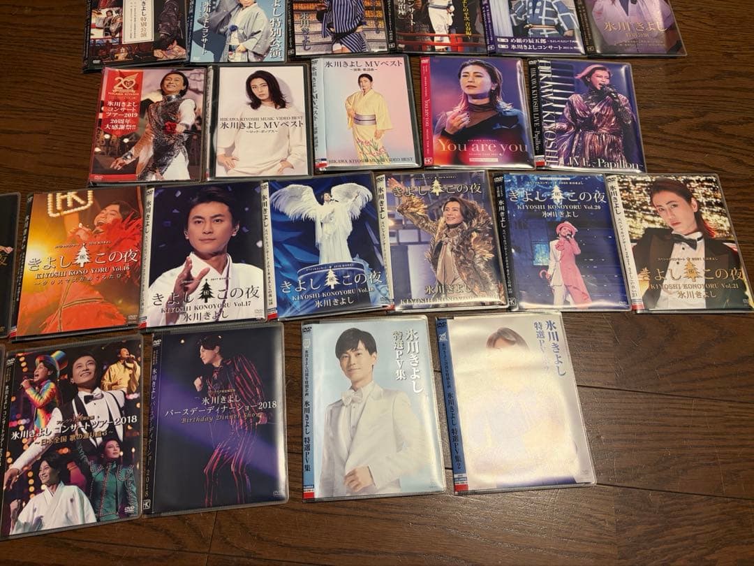 氷川きよし KIINA DVD まとめ売り 美品＆未開封