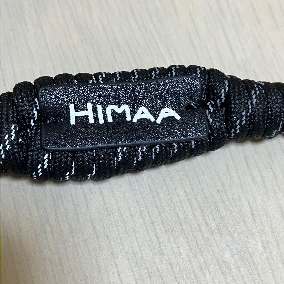 ASCENE ✖︎ HIMAA コラボ デザイン パラコード ストラップ ブラック