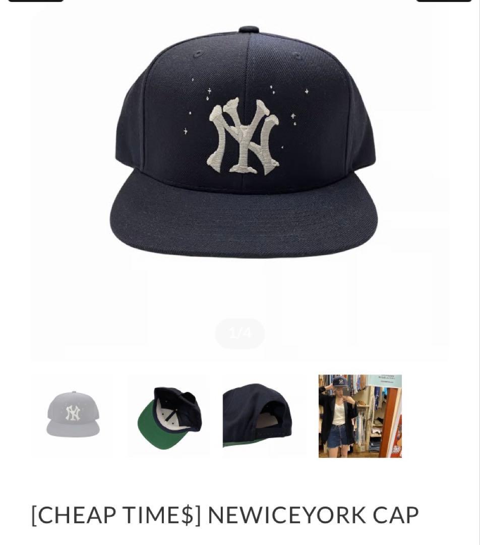 レア！完売品 CHEAP TIME$ NEWICEYORK CAP キャップ
