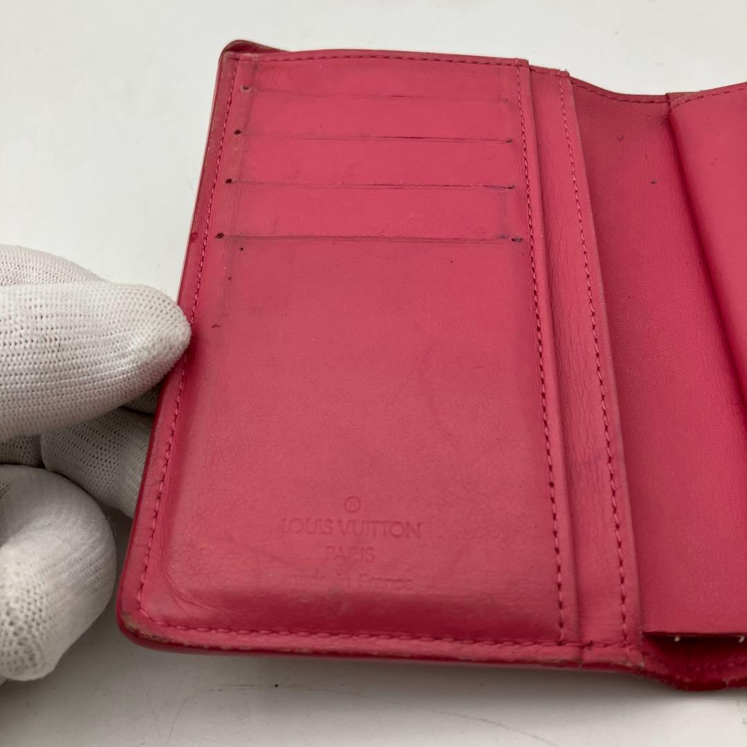 LOUIS VUITTON ヴェルニ ポルトフォイユ・ヴィエノワ 二つ折り財布