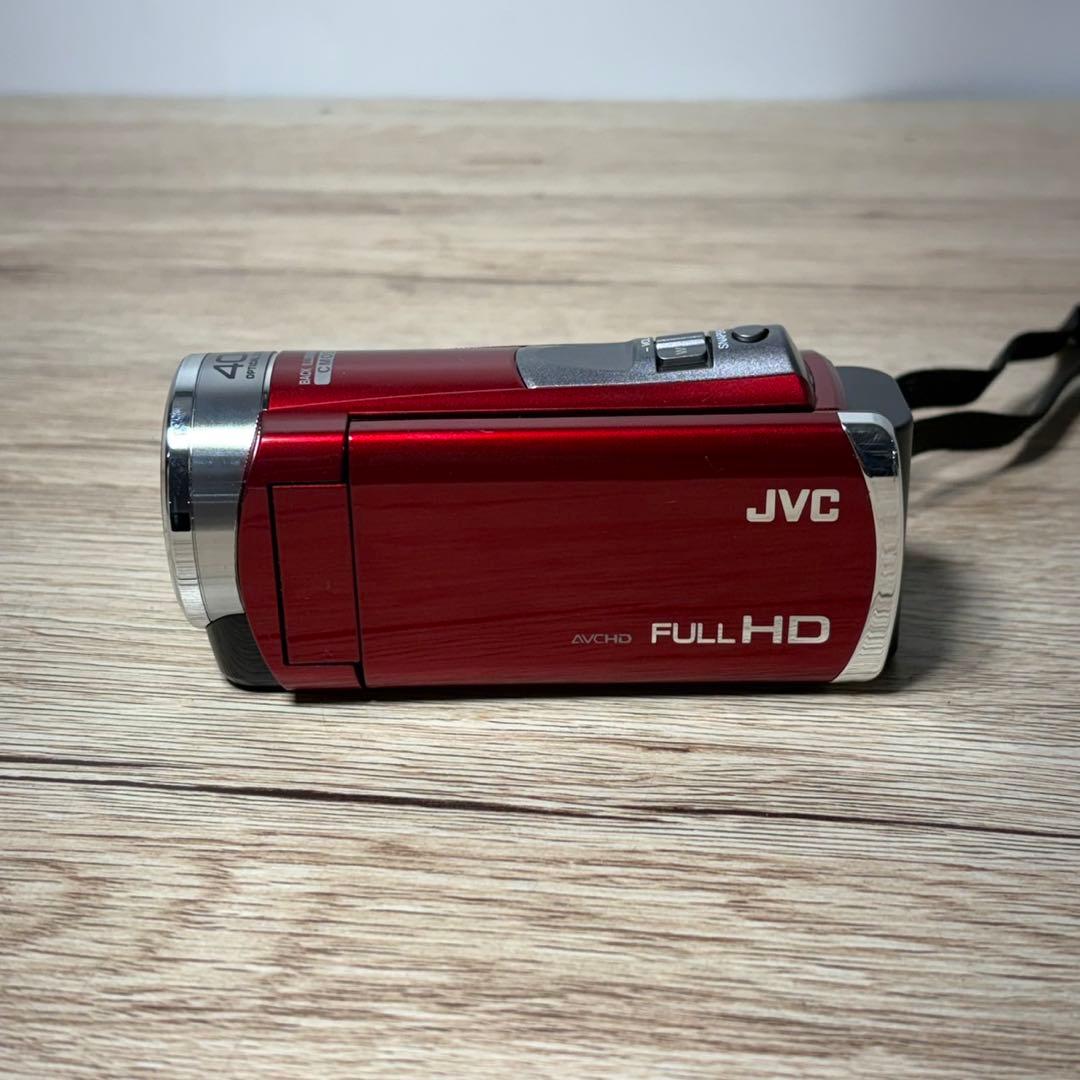 JVC GZ-HM33-R フルHDビデオカメラ 本体 B58