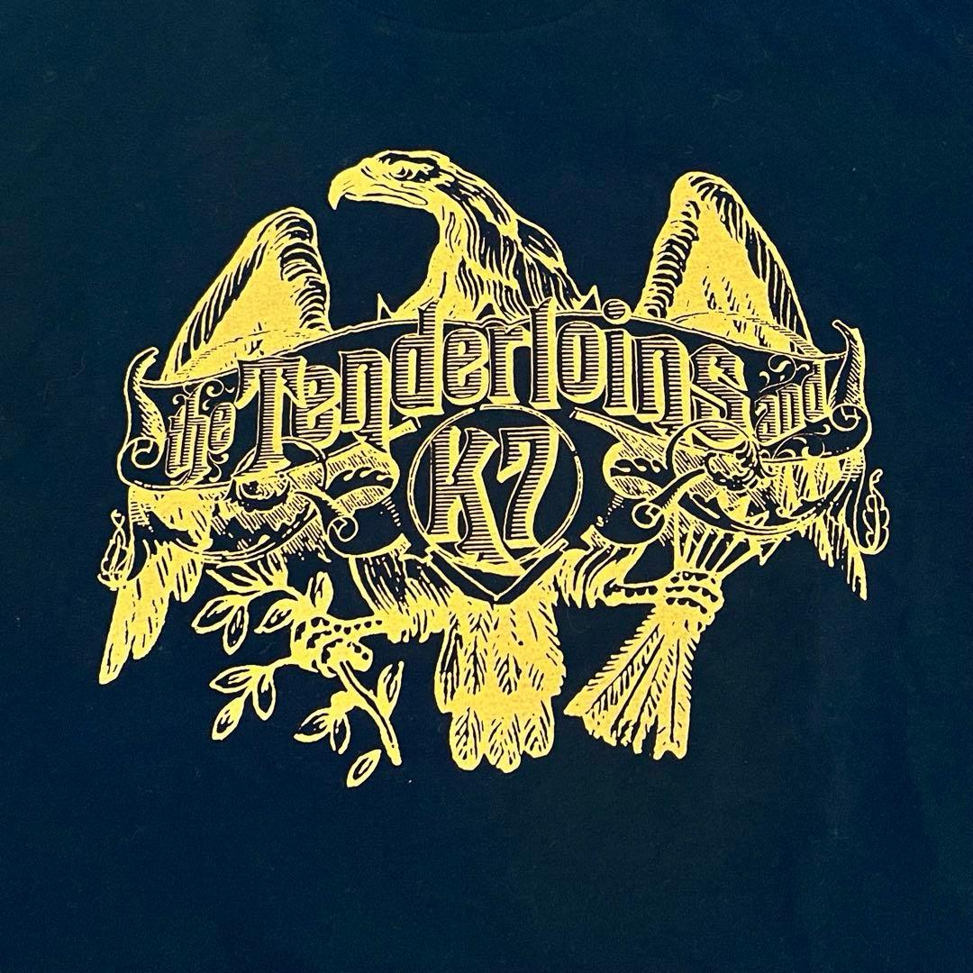 新品未使用 テンダーロイン Tシャツ イーグル ブラック サイズXL