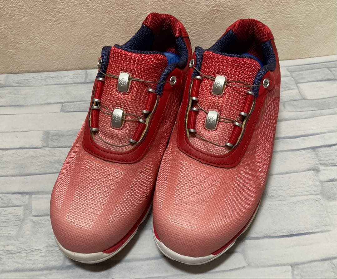 ☆新品☆ 【フットジョイ】 ゴルフシューズ ピンク 22.5㎝