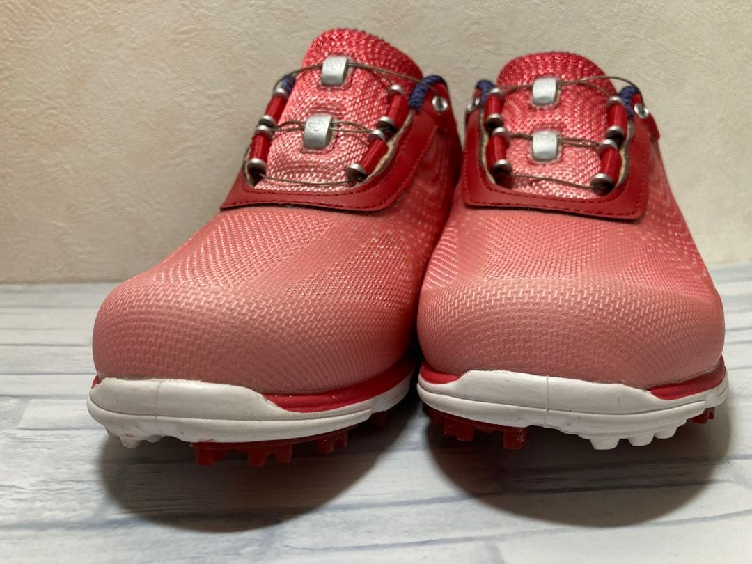 ☆新品☆ 【フットジョイ】 ゴルフシューズ ピンク 22.5㎝