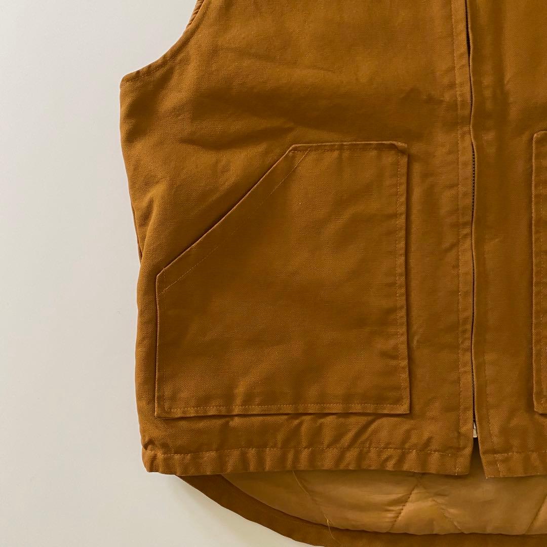 90s oldgap ダック ベスト ベージュ パフ GAP CLASSIC