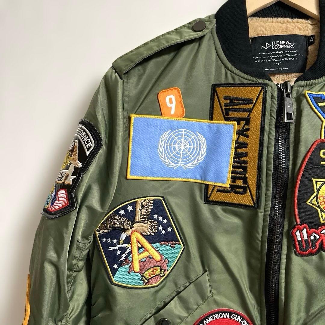 hatomiko⭐︎ THE NEW DESIGNERS MA-1 フライト