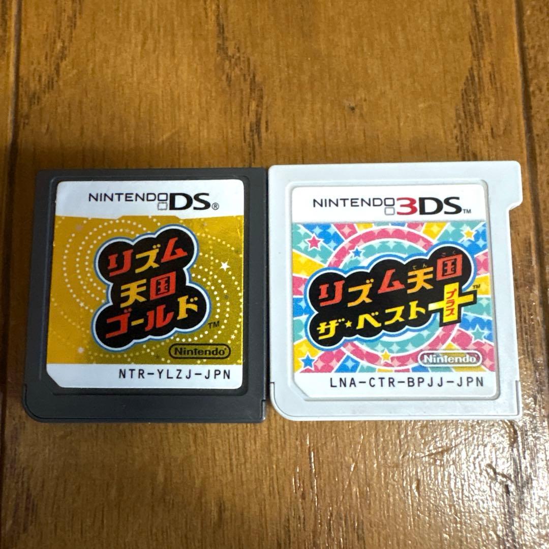 【2点セット】リズム天国ザ・ベスト＋ リズム天国ゴールド DS ソフト