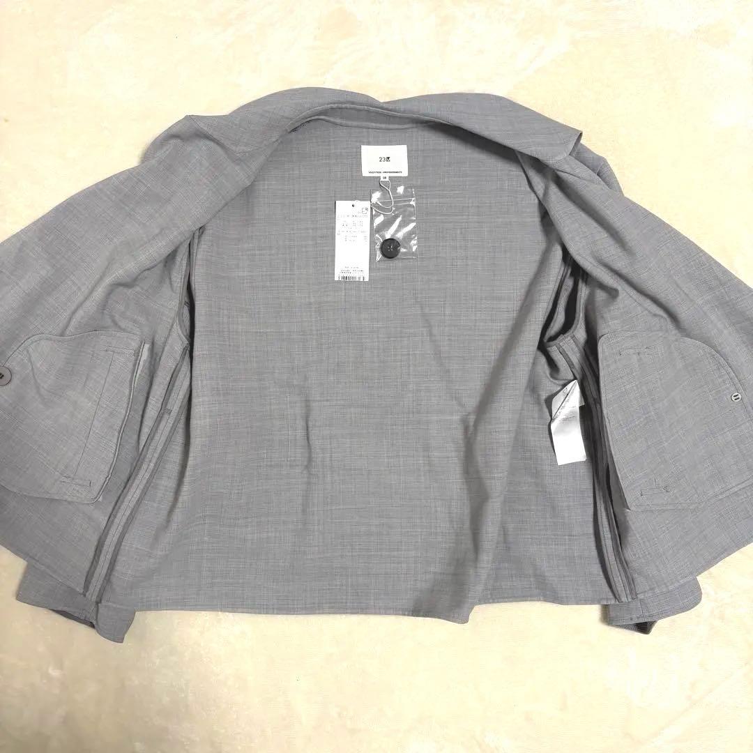 新品未使用今期モデル 25ss 23区　TWライトリバー ショートトレンチコート