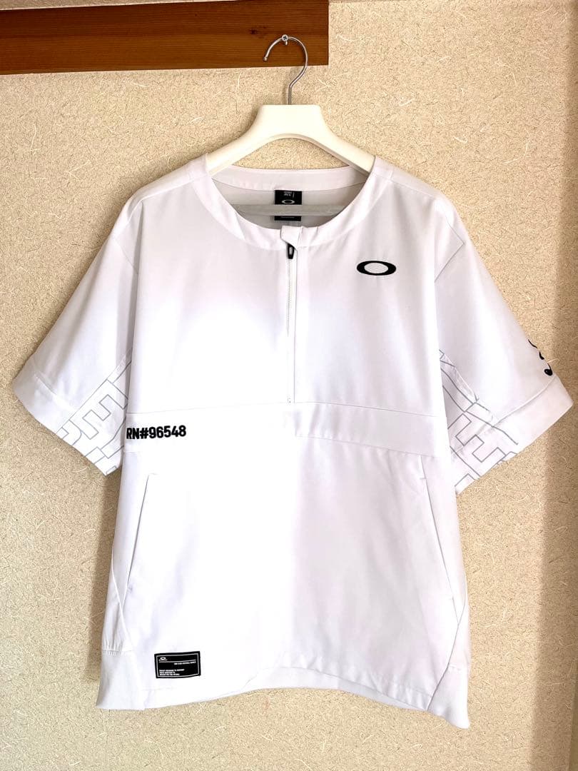●美品●OAKLEY●半袖長袖2WAY●ゴルフ●RN#96548●