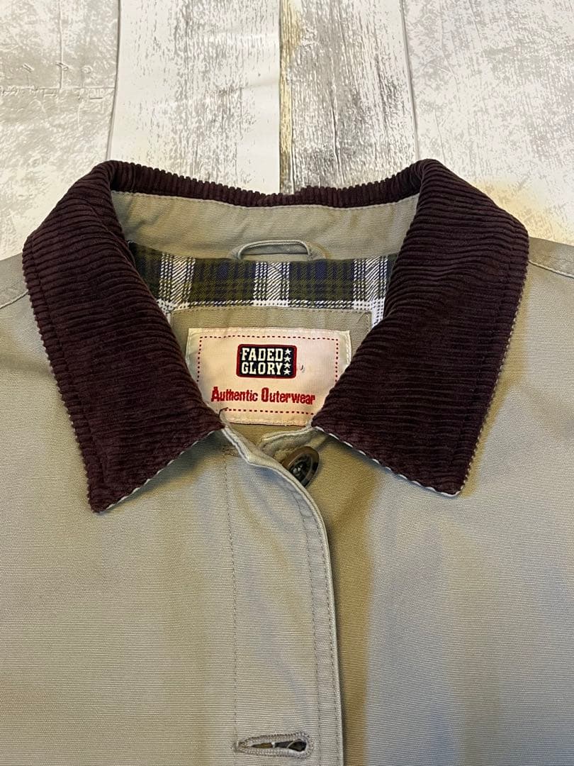【美品】Vintage ハンティングジャケット　カバーオール　コーデュロイ　古着