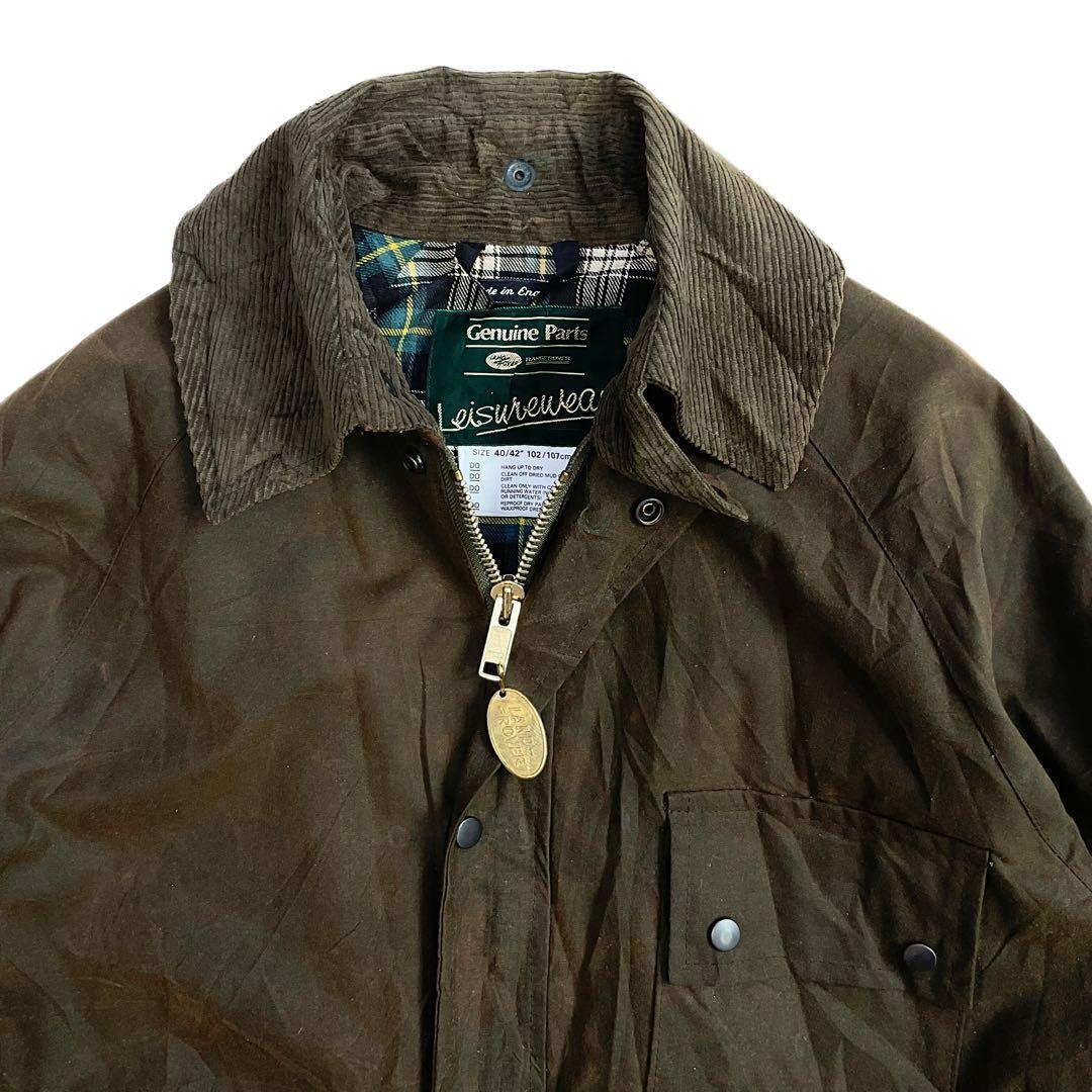 d*様 【希少】英国製 ランドローバー オイルドジャケット Barbour バブ