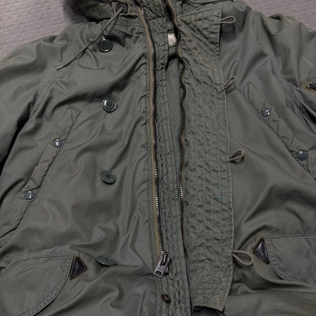 70s 米軍空軍実物 オリジナル N-3B ミリタリー ジャケット USAF